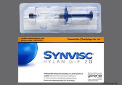 Synvisc Coupon - Synvisc 3 syringes of 16mg/2ml kit