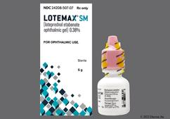 Lotemax SM Coupon - Lotemax SM 5g of 0.38% bottle of gel