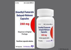 White 240 Mg - Dimethyl Fumarate 240mg Delayed-Release Capsule