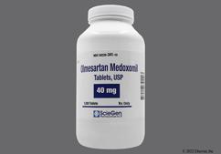 White Oval Sg And 341 - Olmesartan Medoxomil 40mg Tablet