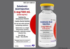Zoledronic Acid Coupon - Zoledronic Acid 100ml of 5mg/100ml bottle of infusion