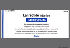 Lanreotide Coupon - Lanreotide 0.5ml prefilled syringe of 120mg/0.5ml kit