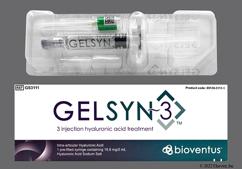 Gelsyn-3 Coupon - Gelsyn-3 2ml of 16.8mg/2ml syringe