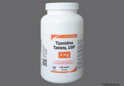 White Round 1105 - Tizanidine Hydrochloride 4mg Tablet