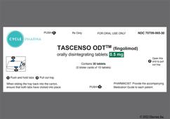 Tascenso ODT Coupon - Tascenso ODT 30 tablets of 0.5mg carton