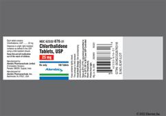 Green Round 1L - Chlorthalidone 25mg Tablet