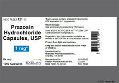 White Gpi 1 Mg 084 - Prazosin Hydrochloride 1mg Capsule