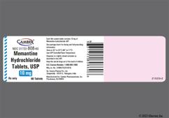 Gray Oblong 48 And J - Memantine Hydrochloride 10mg Tablet
