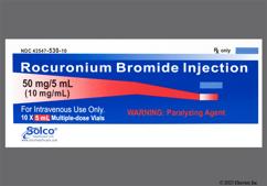 Rocuronium Coupon - Rocuronium 5ml of 10mg/ml vial