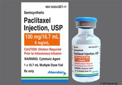 Paclitaxel Coupon - Paclitaxel 16.7ml of 6mg/ml vial