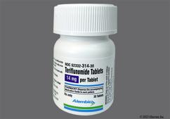 Blue Pentagon 598 And L - Teriflunomide 14mg Tablet