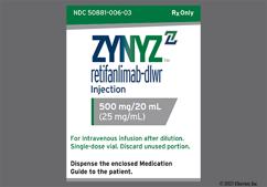 Zynyz Coupon - Zynyz 20ml of 500mg/20ml vial