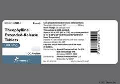 White Oblong Ac 78 - Theophylline 300mg Extended-Release Tablet