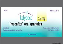 Kalydeco Coupon - Kalydeco 56 packets of 5.8mg carton