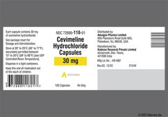 White Logo A20 - Cevimeline Hydrochloride 30mg Capsule
