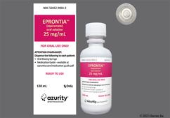 Eprontia Coupon - Eprontia 120ml of 25mg/ml bottle of oral solution