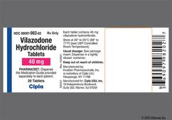 Blue Oval Ig And 546 - Vilazodone Hydrochloride 40mg Tablet