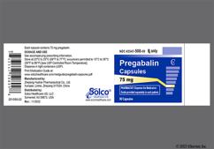 Orange 556 75Mg - Pregabalin 75mg Capsule