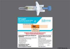 Brixadi Coupon - Brixadi monthly of 96mg/0.27ml syringe