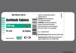 Gefitinib Coupon - Gefitinib 250mg tablet