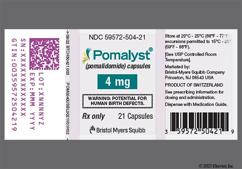 Pomalyst Coupon - Pomalyst 4mg capsule