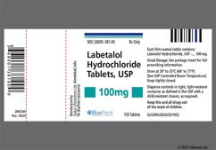 Yellow Round 7 98 - Labetalol Hydrochloride 100mg Tablet