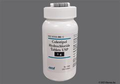 Yellow Oval S - Colestipol Hydrochloride 1g Tablet