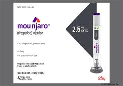 Mounjaro Coupon - Mounjaro 4 pens of 2.5mg/0.5ml carton