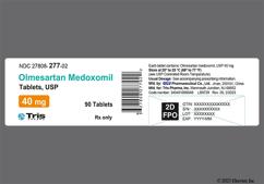 White Oval 42 - Olmesartan Medoxomil 40mg Tablet
