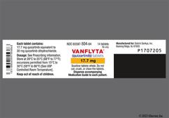 Vanflyta Coupon - Vanflyta 17.7mg tablet