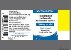 white - Pentamidine Isethionate 300mg Powder for Inhalation Solution