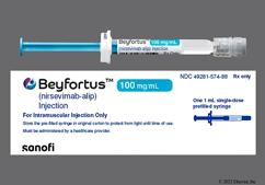 Beyfortus Coupon - Beyfortus one 1ml prefilled syringe of 100mg/ml carton