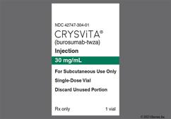 Crysvita Coupon - Crysvita 1ml of 30mg/ml vial