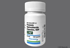 White A 320 - Prazosin Hydrochloride 1mg Capsule