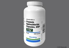White A 320 - Prazosin Hydrochloride 1mg Capsule