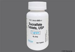 White Oblong N S1 - Sucralfate 1g Tablet