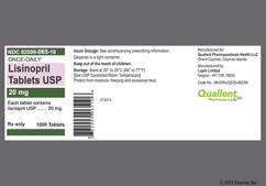 Pink Round Lupin And 20 - Lisinopril 20mg Tablet