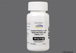 Yellow Oval C And 339 - Losartan Potassium / Hydrochlorothiazide 100mg-25mg Tablet