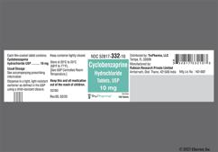 Yellow-Orange Round 022 - Cyclobenzaprine Hydrochloride 10mg Tablet