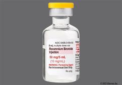 yellow-orange - Rocuronium Bromide 50mg / 5mL Solution for Injection
