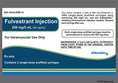 yellow - Fulvestrant 250mg / 5mL Prefilled Syringe Solution for Injection