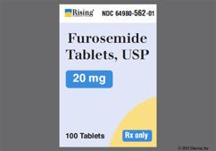White Oval 16 - Furosemide 20mg Tablet