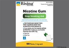 white square - Nicotine Polacrilex 2mg Chewing Gum (Mint)