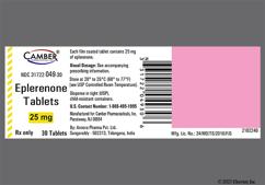 Yellow Round 68 And V - Eplerenone 25mg Tablet