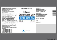 Lithium Coupon - Lithium 8meq/5ml oral solution