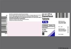 Yellow Round Rm - Ramelteon 8mg Tablet