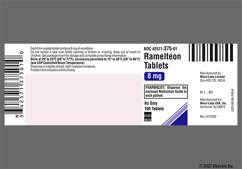 Yellow Round Rm - Ramelteon 8mg Tablet
