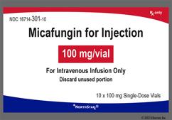 white - Micafungin 100mg Powder for Injection