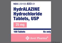 Peach Round Ep 102 - Hydralazine Hydrochloride 25mg Tablet