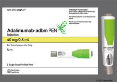 Adalimumab-adbm Coupon - Adalimumab-adbm 2 pens of 40mg/0.8ml carton